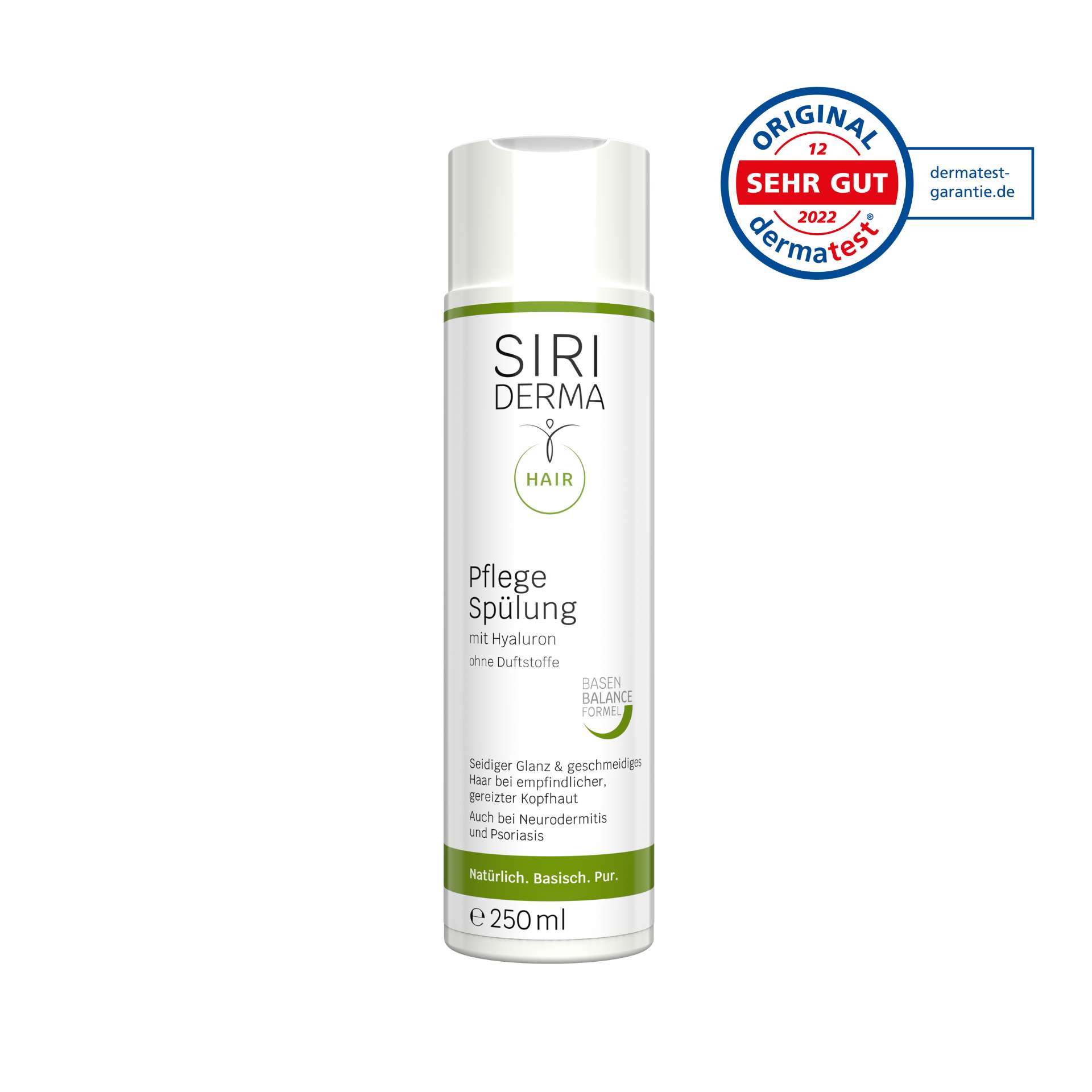 SIRIDERMA Pflege-Spülung, 250 ml, ohne Duftstoffe 